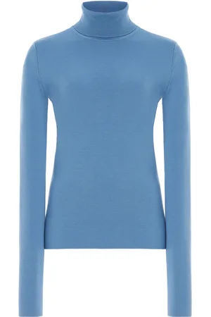 GABRIELA HEARST May Wool-Cashmere Turtleneck Top - - XS - Moda Operandi