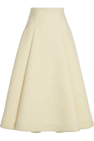 Bottega Veneta Compact-Knit Wool Midi Skirt - - IT 36 - Moda Operandi