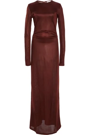 TOVE Luella Gathered-Waist Jersey Maxi Dress - - FR 40 - Moda Operandi