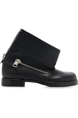 J.W.Anderson Leather Biker Boots - - IT 36 - Moda Operandi