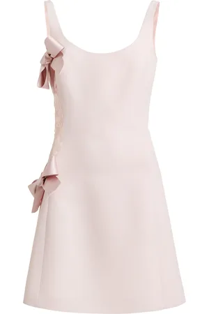Giambattista Valli Bow-Detailed Crepe Mini Dress - - IT 38 - Moda Operandi