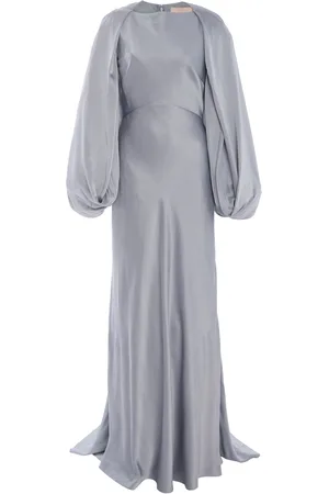 Roksanda Kami Washed Silk Satin Dress - - UK 4 - Moda Operandi