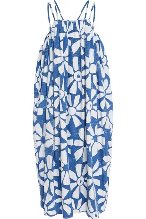 Zulu & Zephyr Floral Cotton Dress - - AU 6 - Moda Operandi