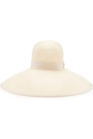 VALENTINO GARAVANI Large Woven Hat - - EU 58 - Moda Operandi