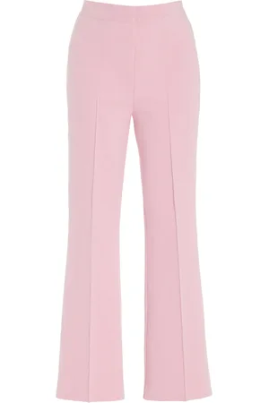 High Exclusive Kick Stretch-Cotton Knit Cropped Flared Pants - - XS - Moda Operandi