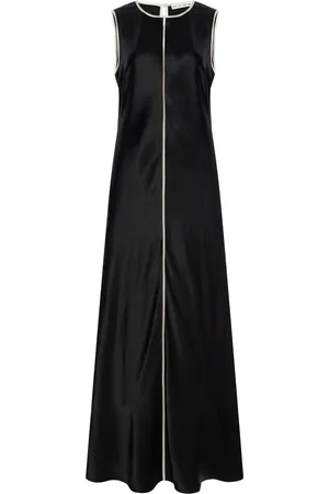 Third Form Contrast-Trimmed Crepe Maxi Dress - Black/white - AU 6 - Moda Operandi