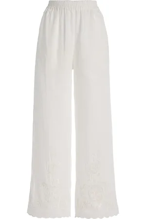 All That Remains Exclusive Eta Embroidered Cotton Pants - - AU 6 - Moda Operandi
