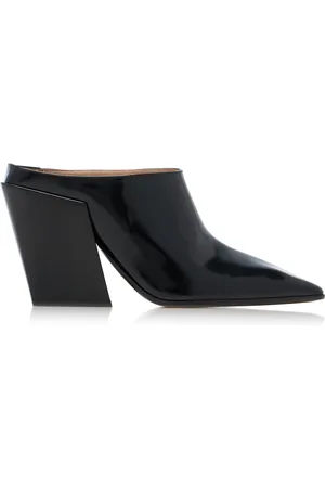 Bottega Veneta Leather Mule Pumps - - IT 36 - Moda Operandi