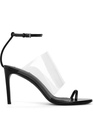 Alaïa Asymmetric PU-Leather Sandals - - IT 36 - Moda Operandi