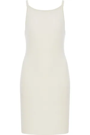 ÉTERNE Iris Ribbed Jersey Mini Dress - - XS - Moda Operandi