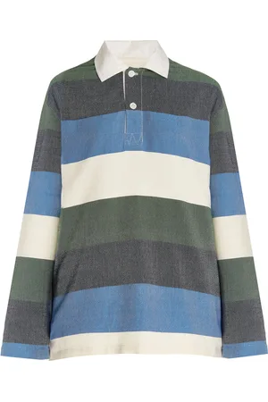 Marrakshi Life Exclusive Oversized Striped Cotton Rugby Shirt - - XS - Moda Operandi