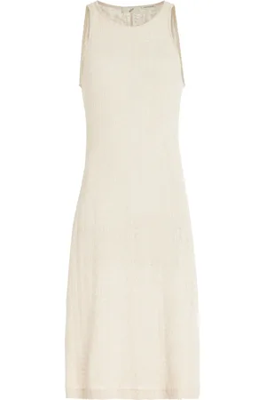 BITE Whisper Organic Cotton Lace Midi Dress - - M - Moda Operandi