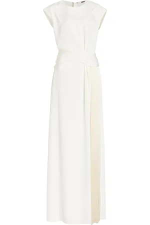 ADAM LIPPES Pasha Silk Crepe Maxi Dress - - US 4 - Moda Operandi