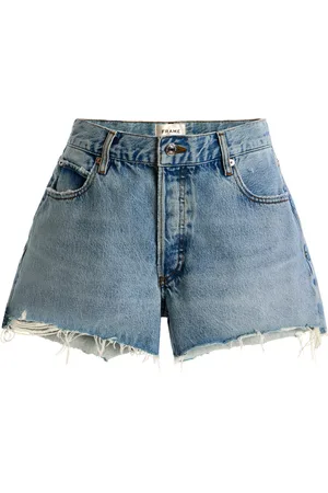Frame The Hang Denim Shorts - - 26 - Moda Operandi
