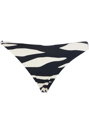 ZIAH Printed Bikini Bottoms - Black/white - AU 6 - Moda Operandi