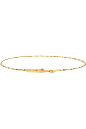 Totême -Plated Chain Belt - - M/L - Moda Operandi