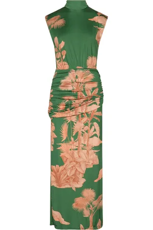 JOHANNA ORTIZ Finding The Way Ruched Sleeveless Maxi Dress - - US 10 - Moda Operandi
