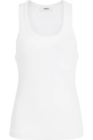 AGOLDE Poppy Cotton Jersey Tank Top - - XS - Moda Operandi