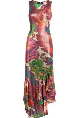 Etro Lurex Jersey Maxi Dress - - IT 40 - Moda Operandi
