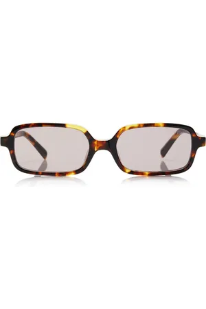 Miu Miu Miu Regarde Rectangle-Frame Acetate Glasses - - OS - Moda Operandi