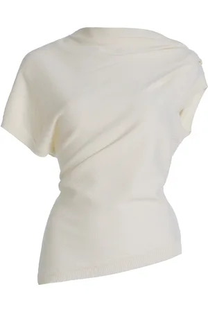 Rohe Deconstructed Merino Wool-Cashmere Top - - FR 38 - Moda Operandi