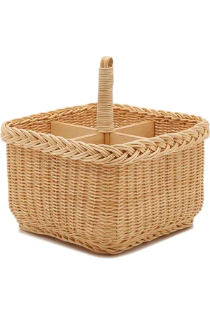 Moda Domus Wicker Condiments Holder - - Moda Operandi