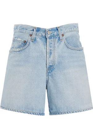 AGOLDE V-Waist Denim Shorts - - 23 - Moda Operandi