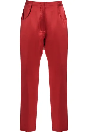 DELPOZO Exclusive Fitted Silk Pants - - FR 34 - Moda Operandi