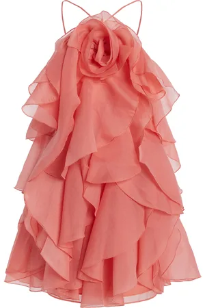 AJE Pandorea Layered Mini Dress - - AU 16 - Moda Operandi