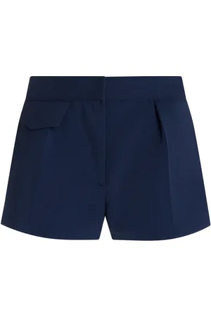 BRANDON MAXWELL The Nedra Tailored Knit Shorts - - L - Moda Operandi