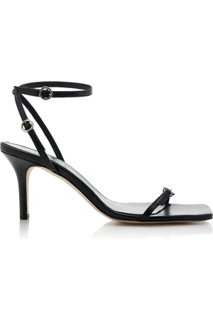 Aeyde Hallie Leather Sandals - - IT 36.5 - Moda Operandi