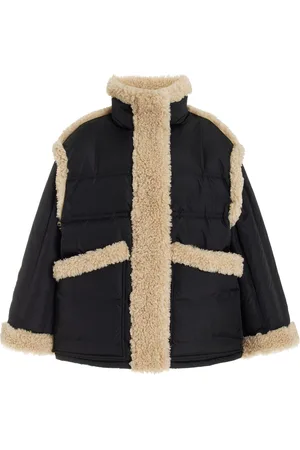 Stand Studio Dorothy Sherpa-Trimmed Quilted Down Coat - - FR 32 - Moda Operandi