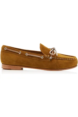 Freda Salvador Morgan Suede Boat Shoes - - US 6 - Moda Operandi