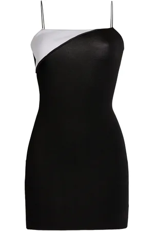 Jacquemus Aro Asymmetric Fold-Over Mini Dress - - FR 38 - Moda Operandi