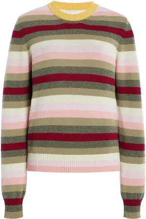 Barrie Striped Cashmere Sweater - - XS - Moda Operandi
