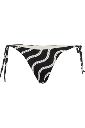 YAITTE Exclusive Nevis Bikini Bottom - Black/white - S - Moda Operandi
