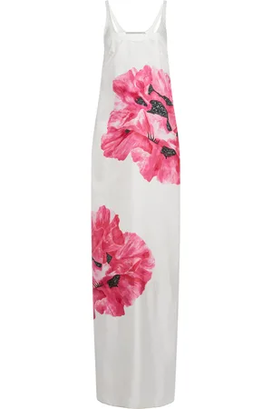Stella McCartney Poppy-Printed Silk Maxi Dress - - IT 38 - Moda Operandi