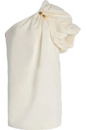 AJE Cira Linen-Blend Mini Dress - - AU 10 - Moda Operandi