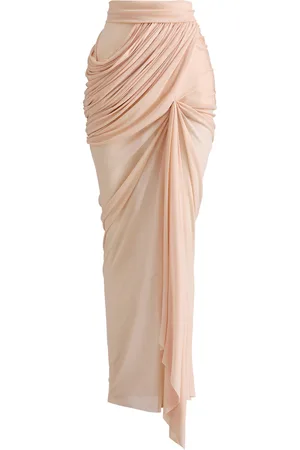 MATICEVSKI Savour Draped Chiffon Maxi Skirt - - AU 10 - Moda Operandi