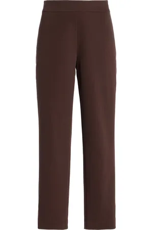 Staud Hunter Cropped Cotton-Suiting Straight-Leg Pants - - US 0 - Moda Operandi
