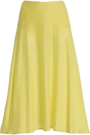 Tae Park Exclusive Flowy Linen Knit Skort - - XS - Moda Operandi