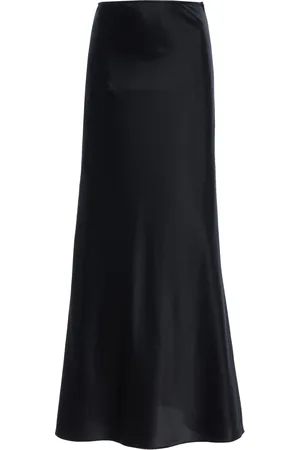 Staud Odin Silk Maxi Slip Skirt - - US 0 - Moda Operandi