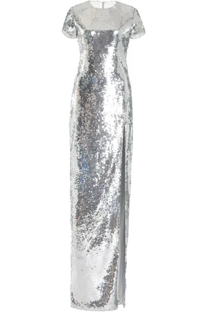 Sergio Hudson Sequined Slip Gown - - US 2 - Moda Operandi