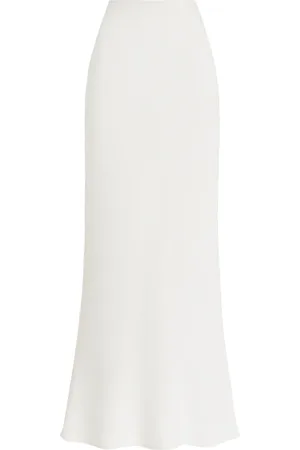 ANEMOS Bias-Cut Stretch Twill Maxi Skirt - - XS - Moda Operandi