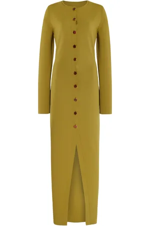 BRANDON MAXWELL The Emm Jersey Cardigan Midi Dress - - M - Moda Operandi