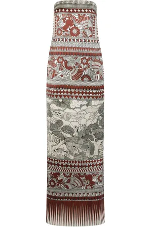 Heirlome Rodrigo Printed Silk Maxi Dress - - US 8 - Moda Operandi