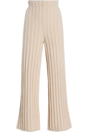 Zulu & Zephyr Textured-Knit Cotton-Blend Pants - - AU 8 - Moda Operandi