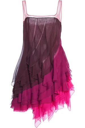 Nensi Dojaka Multi-Layer Flared Dress - - XS - Moda Operandi