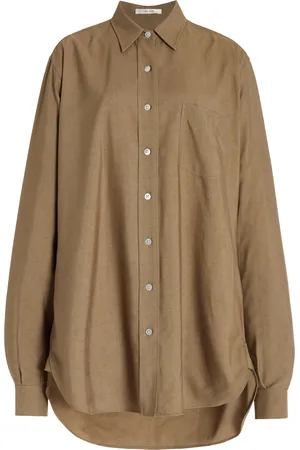 The Row Sveva Silk Shirt - - US 0 - Moda Operandi
