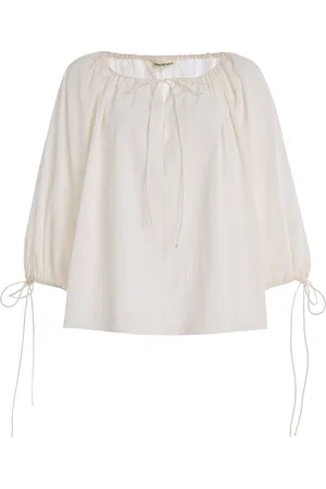 By Malene Birger Exclusive Riviera Lilyrose Organic Cotton Top - - EU 32 - Moda Operandi